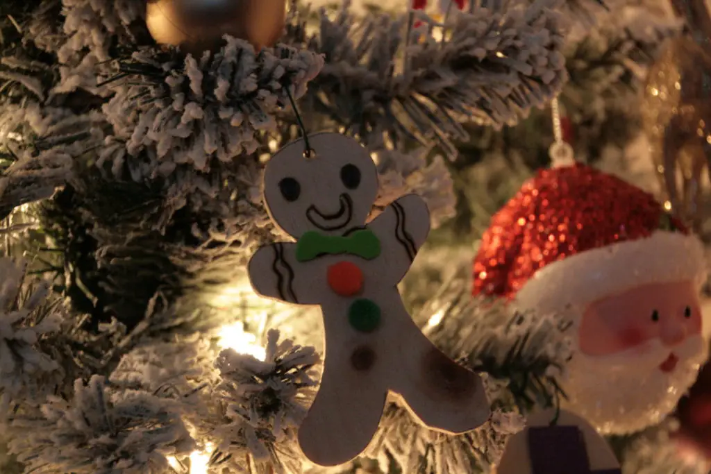 rustic diy gingerbread man