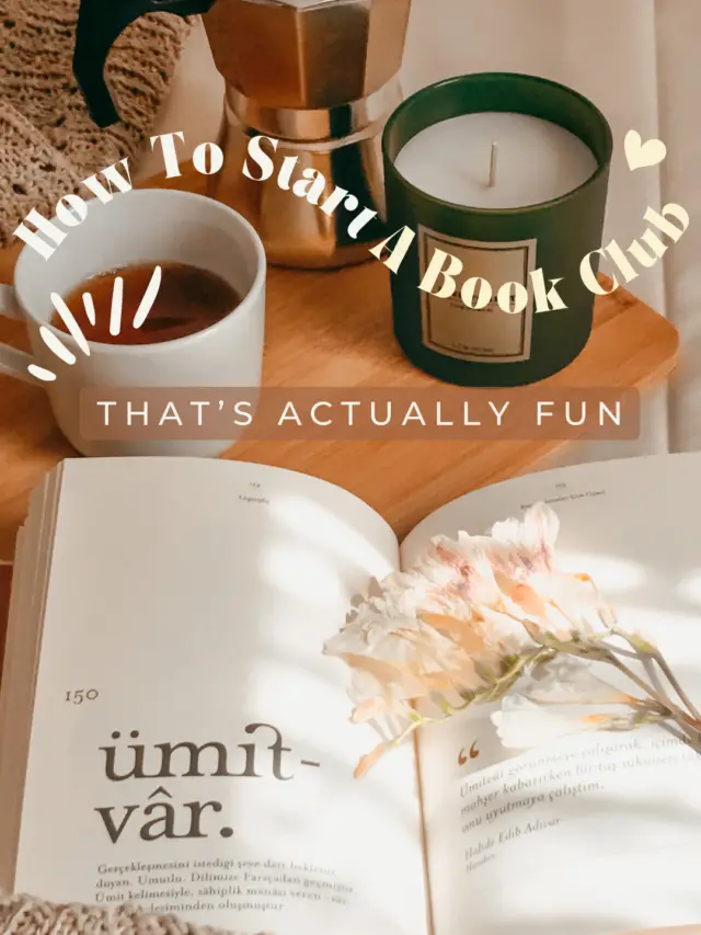 Here’s How To Start a Book Club That’s Actually Fun!