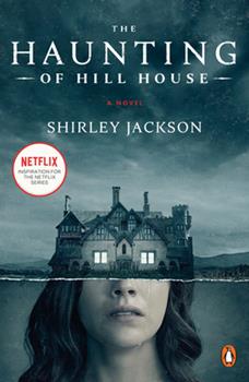 This is the book cover for the terrifying thriller book "The Haunting Of Hill House"